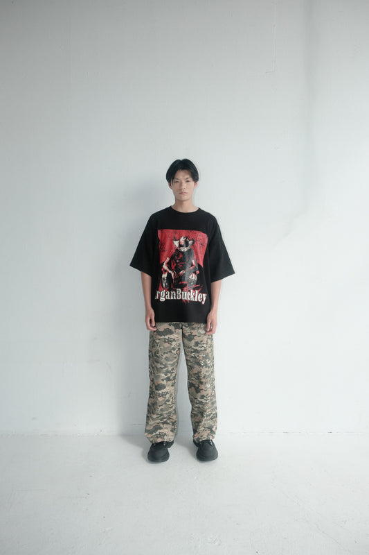 ErganBuckley Black Western Graphic Tee
