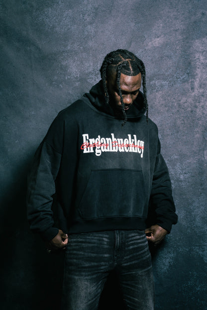 Ergan Black Hoodie