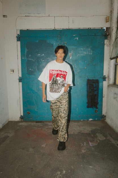 ErganBuckley white Western Graphic Tee